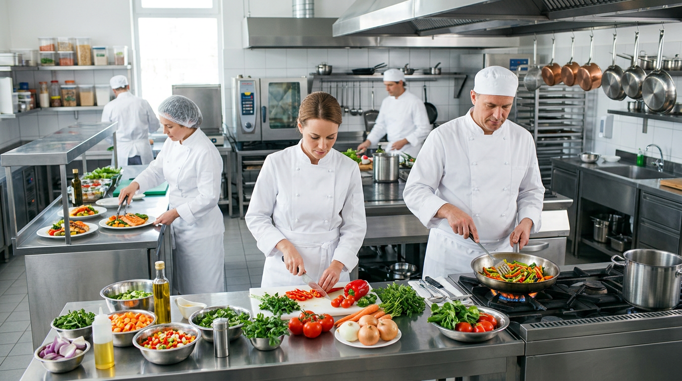 Notre cuisine professionnelle